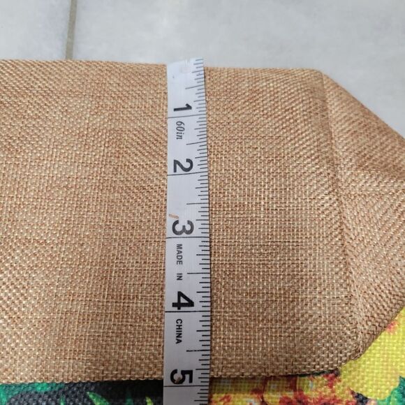 Tropic Pattern Canvas  Summer Beach Bag Travel Bag For Vacation - Picture 9 of 11